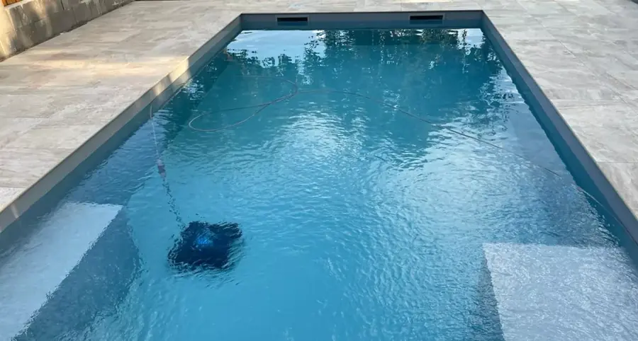 Basen skimmerowy z polipropylenu - realizacja